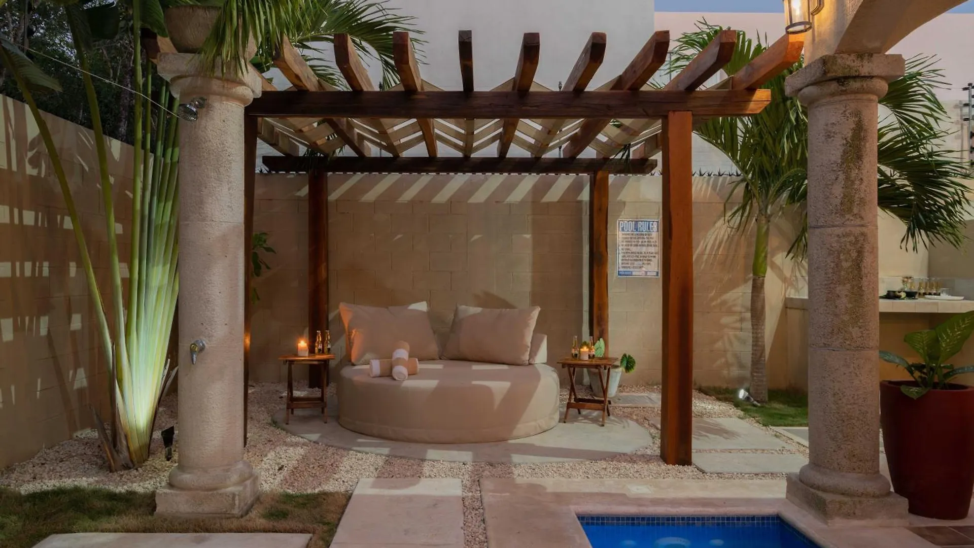 Tulum Stunning Villa For 10-Cabana-Private Pool-Parking Holiday home